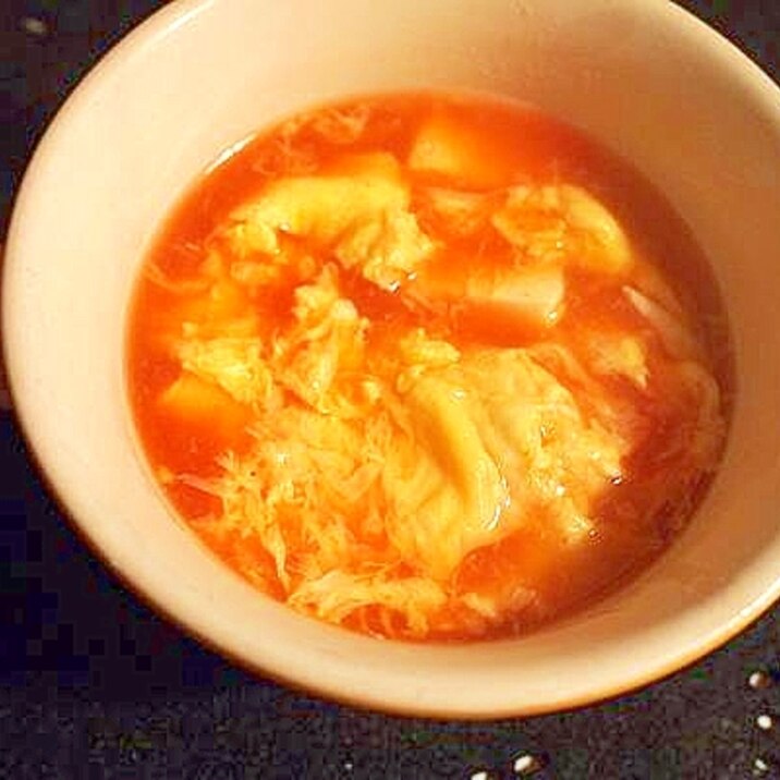 トマトピューレで 豆腐とタマゴのふんわりスープ レシピ 作り方 By ブ 子 楽天レシピ トマトピューレで 豆腐とタマゴのふんわりスープ レシピ 作り方 By ブ 子 楽天レシピ